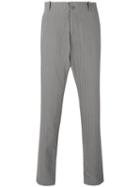 Transit - Pinstripe Tapered Trousers - Men - Cotton/linen/flax - Xs, Grey, Cotton/linen/flax
