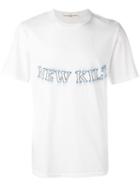 Golden Goose Deluxe Brand New Kilt Print T-shirt, Men's, Size: Medium, White, Cotton