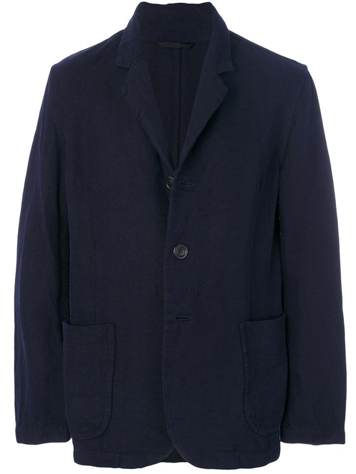 Casey Casey Single Breasted Blazer - Blue