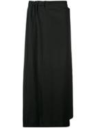 Yohji Yamamoto Wrap Skirt - Black