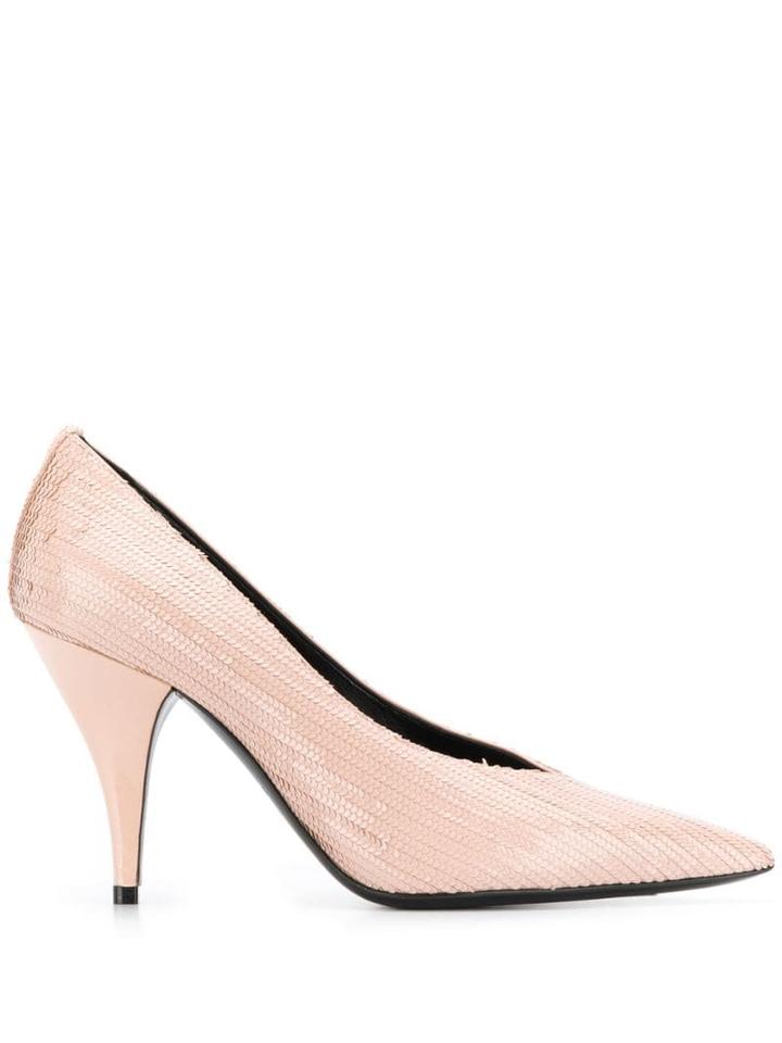 Casadei Blade Fata Pumps - Neutrals