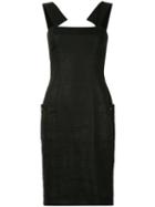 Chanel Pre-owned Dungaree Dress - Black