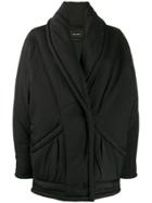 Isabel Marant Boreal Oversized Jacket - Black