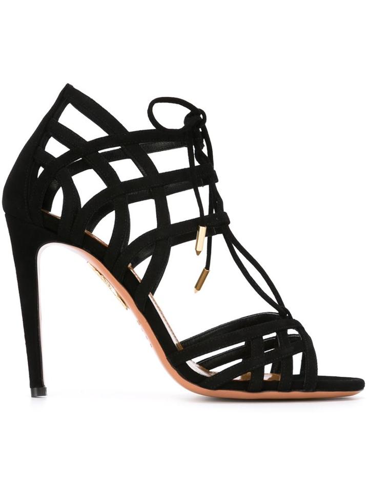 Aquazzura 'ginger' Lace-up Sandals