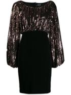 Just Cavalli Sequin Top Dress - Black