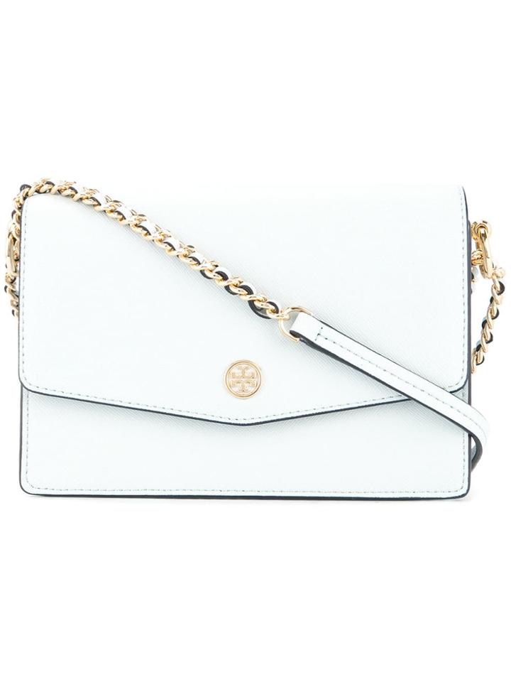 Tory Burch Robinson Mini Shoulder Bag - Blue