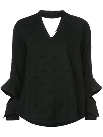 Kimora Lee Simmons Kai Blouse - Black