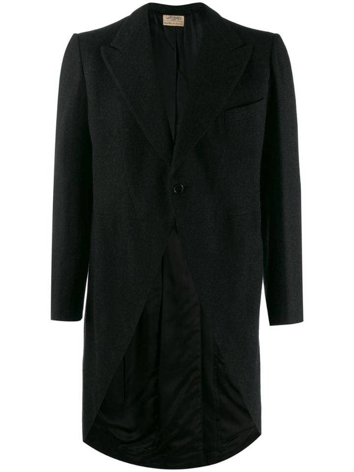 A.n.g.e.l.o. Vintage Cult 1950's Notched Tailcoat - Black