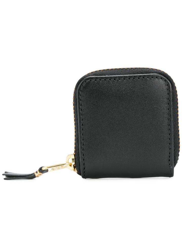 Comme Des Garçons Wallet All Around Zip Wallet - Black
