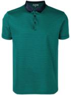 Lanvin Striped Polo Shirt - Green