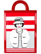 Chanel Vintage 'mademoiselle' Tote - Red