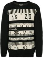 Yohji Yamamoto Vintage Tape Measure Jumper - Black