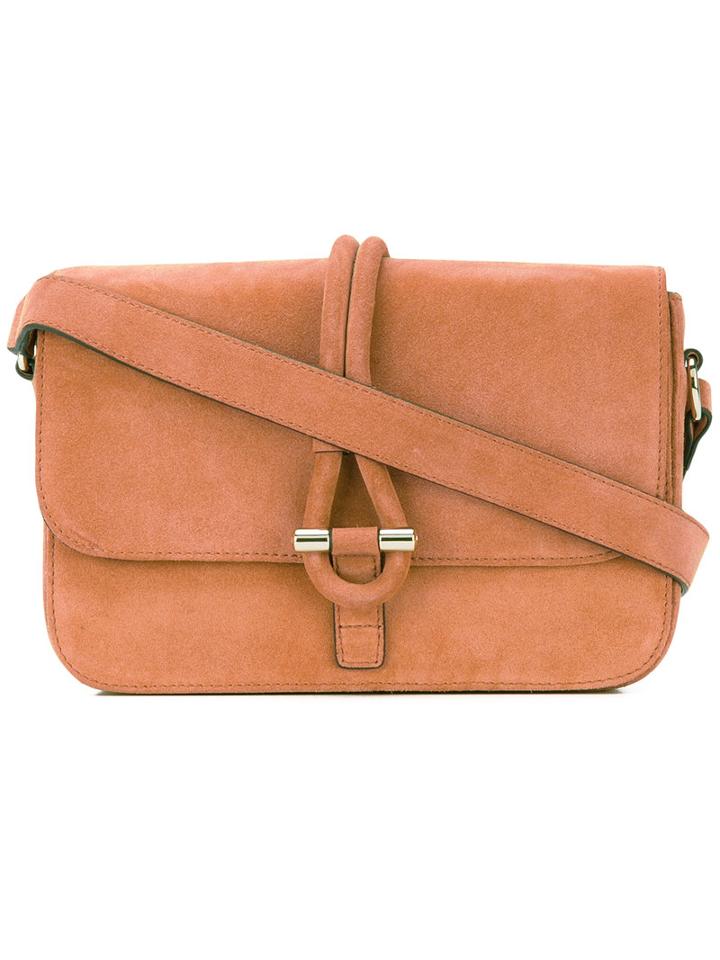 Tila March - Romy Shoulder Bag - Women - Calf Suede - One Size, Brown, Calf Suede
