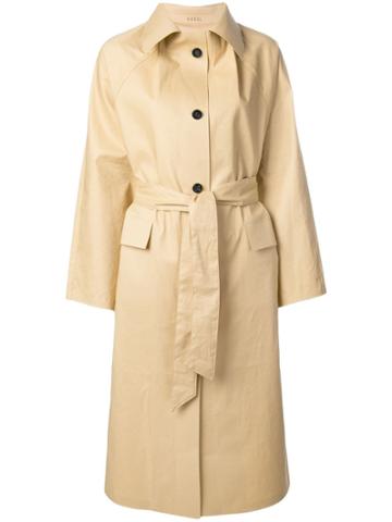 Kassl Belted Trench Coat - Neutrals