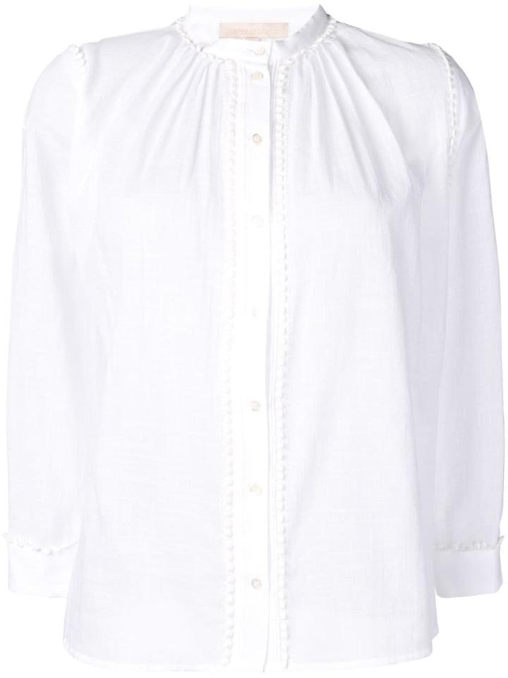 Vanessa Bruno Band Collar Shirt - White