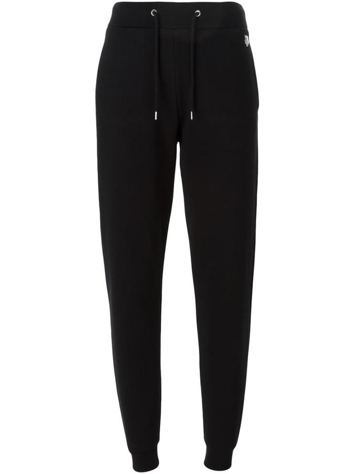 Kenzo - Slim Track Pants - Women - Cotton - L, Black, Cotton