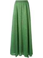 Missoni Lamé Full Skirt - Green