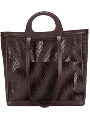 Max Mara Queen Shopping Bag - Brown