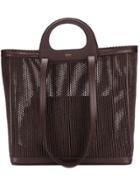 Max Mara Queen Shopping Bag - Brown