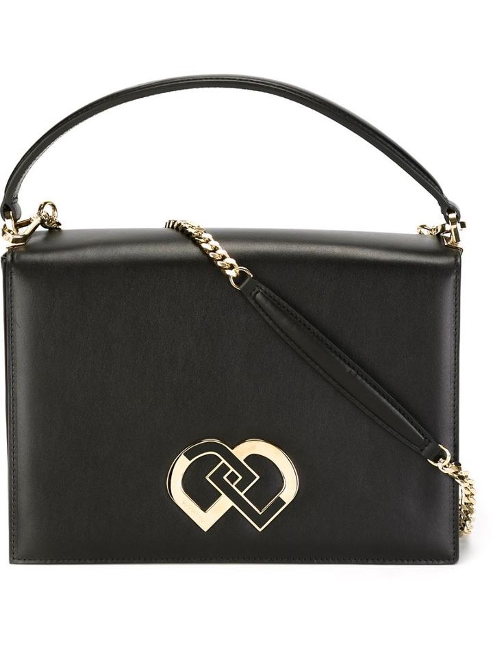 Dsquared2 Large 'dd' Shoulder Bag, Women's, Black