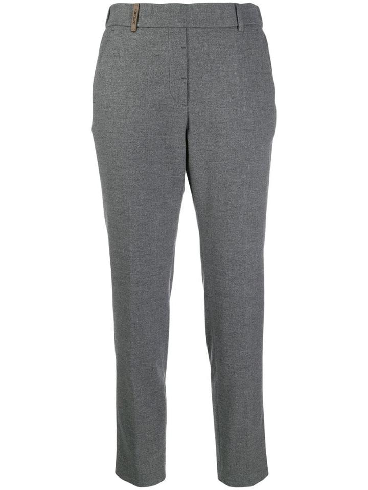 Peserico Classic Tailored Trousers - Grey