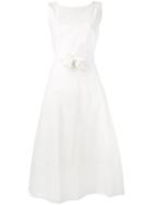 Classic Plain Dress - Women - Cotton - 2, White, Cotton, Daniela Gregis