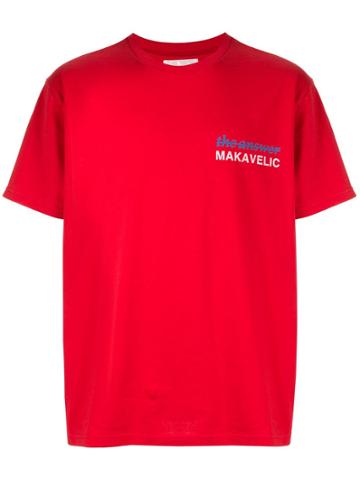 Makavelic Index Finger T-shirt - Red