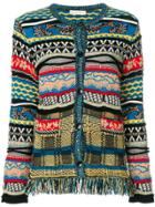 Etro Patchwork Knit Jacket - Multicolour