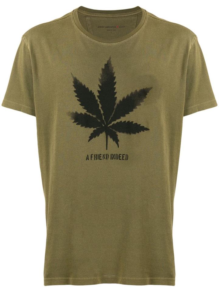 John Varvatos Star Usa Graphic Print T-shirt - Green