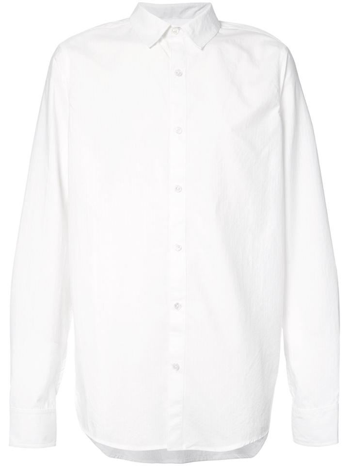 Private Stock Split Sleeve Shirt - White