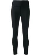 P.e Nation Logo Print Leggings - Black