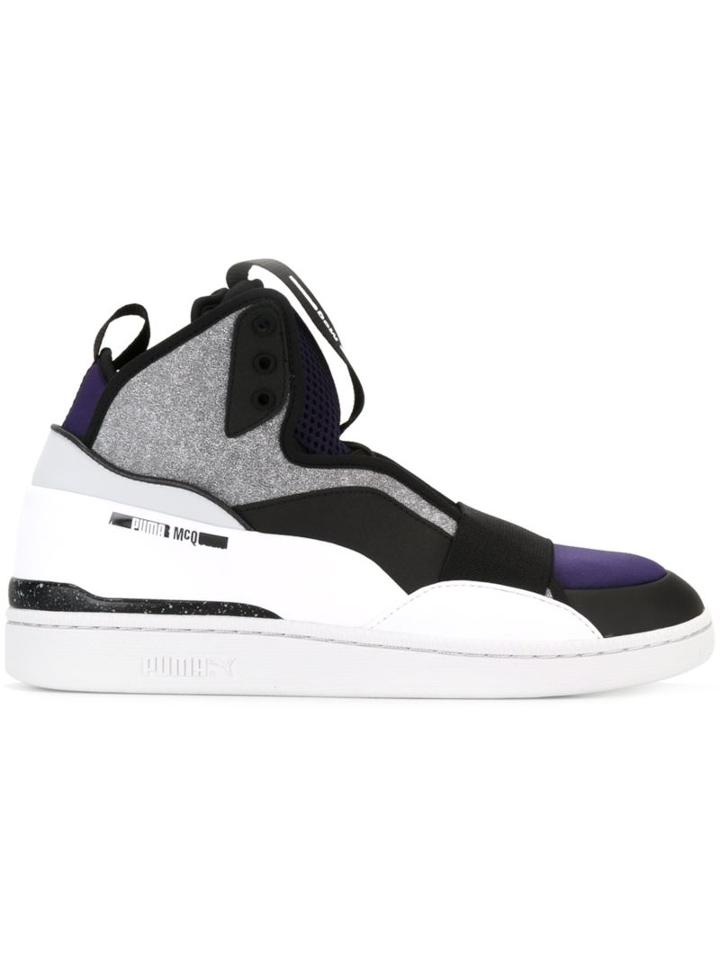 Puma Mcq Brace Hi-tops, Men's, Size: 10.5, Rubber/leather/nylon