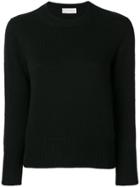 Zanone Round Neck Jumper - Black