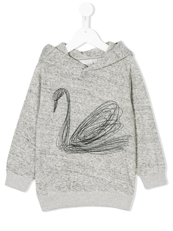 Stella Mccartney Kids - Printed Hoodie - Kids - Cotton/polyester - 10 Yrs, Grey