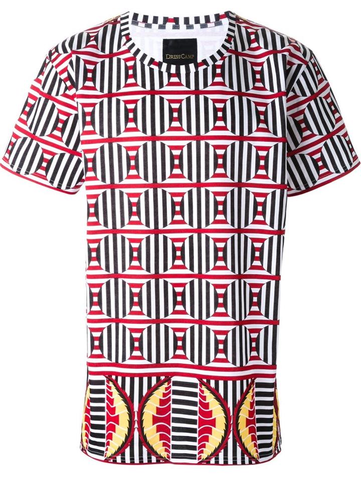 Dresscamp Optical Illusion Print T-shirt