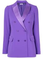 P.a.r.o.s.h. Tuxedo Blazer - Purple