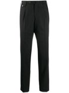 Pt01 High Waist Tailored Trousers - Black