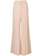 Msgm Palazzo Trousers - Nude & Neutrals