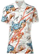 Alexander Mcqueen - Legendary Creature Polo Shirt - Men - Cotton - Xs, White, Cotton