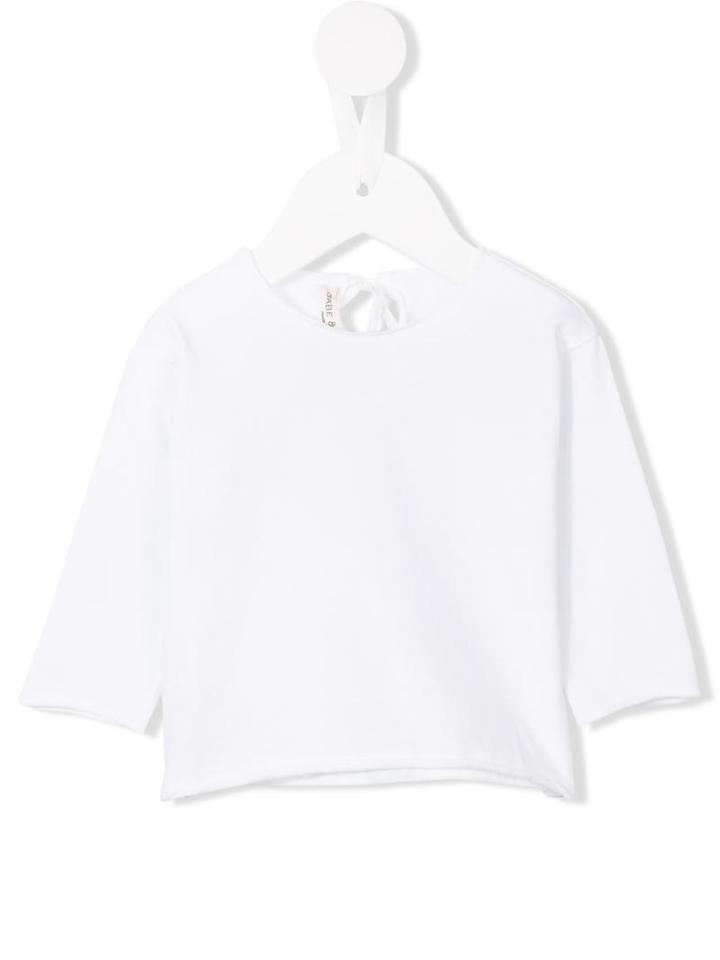 Babe And Tess - Round Neck T-shirt - Kids - Cotton - 1 Mth, White