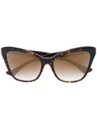 Dita Eyewear - 'superstition' Sunglasses - Women - Acetate - 61, Brown, Acetate