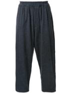 Gold Milling Wool Balloon Trousers, Men's, Size: Medium, Grey, Wool