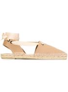 Tomas Maier Ribbon Wrap Fastening Espadrilles