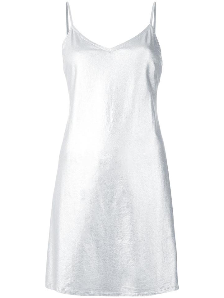 Majestic Filatures Cami Dress, Women's, Size: 3, Grey, Cotton/spandex/elastane