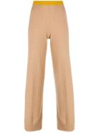 Semicouture Stripe Detail Trousers - Neutrals