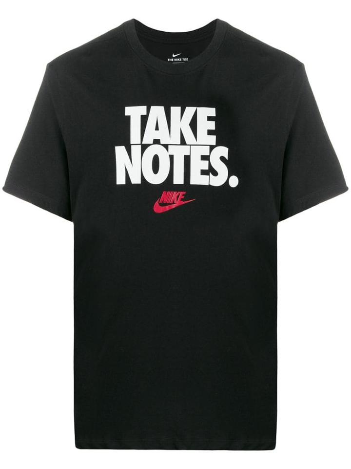 Nike Take Notes T-shirt - Black