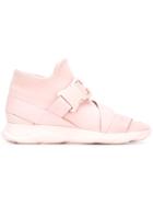 Christopher Kane Safety Buckle Sneakers - Pink & Purple