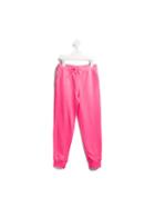 Ralph Lauren Kids Drawstring Sweat Pants, Girl's, Size: 7 Yrs, Pink/purple