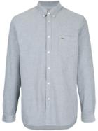 Lacoste Straight-fit Oxford Shirt - Blue
