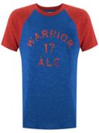 À La Garçonne - Printed T-shirt - Unisex - Cotton - M, Blue, Cotton